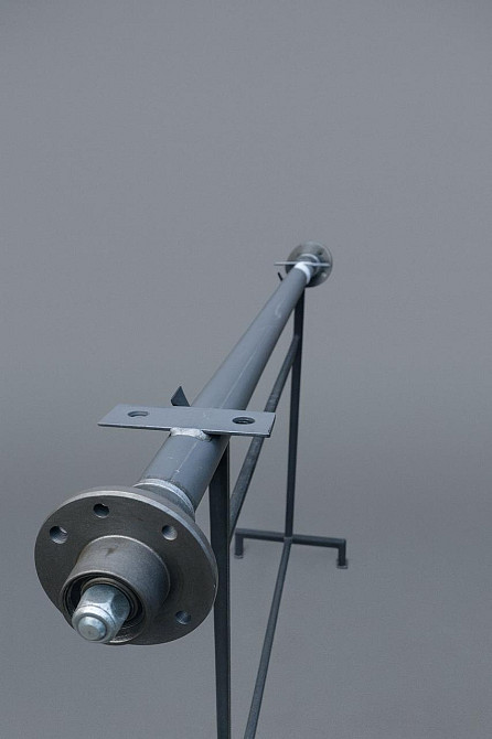 Балка Вісь 155 см для причепа під Жигулівське колесо посилена труба 4 мм Вінниця - фото 7