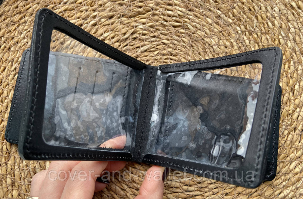 Обкладинка на посвідчення "Національна гвардія Україна" під жетон з відділенням для карток (на книжку) Київ - фото 9