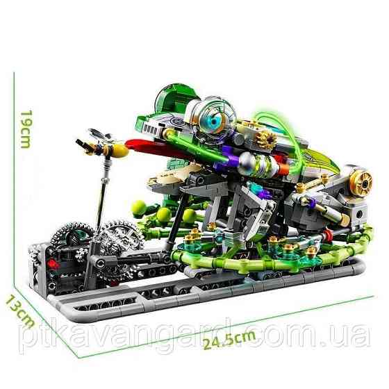 Конструктор лягушка механическая двухсторонняя 898 деталей 13058 Хмельницкий