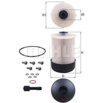 Фільтр паливний Mahle KX338/22D Вінниця