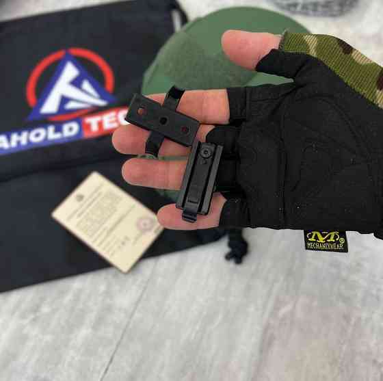 Тактический шлем F-S02 Ahold Tech + Revixun (класс защиты 3А) Оливковый Винница