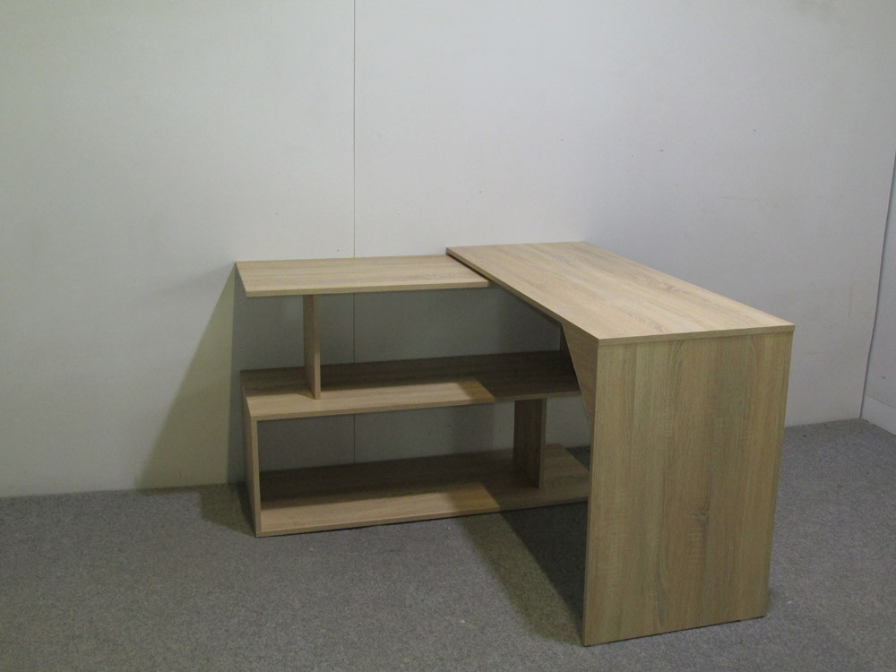 Cтол компьютерный поворотный с полками М-ЗОН Джеко 1200 Сонома (MZN-031032) Львов - изображение 5