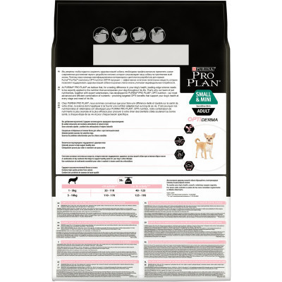 Сухий корм для собак Purina Pro Plan Small&amp;Mini Sensitive Skin з лососем 3 кг (7613035114890) Вінниця - фото 2