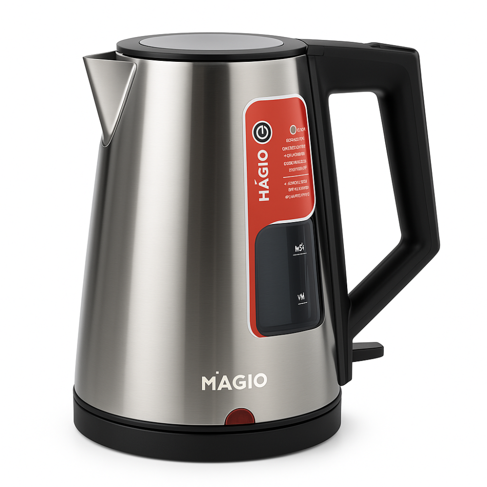 Чайник для дому зручний MAGIO MG-987, Компактний електричний чайник для дому електричний модний DP-10 Львів - фото 15