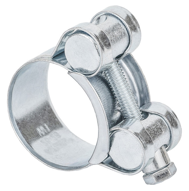 Хомут силовой оцинкованный 18мм Ø26-28мм (КРАТНО 10шт) SIGMA (2509071) Киев - изображение 1
