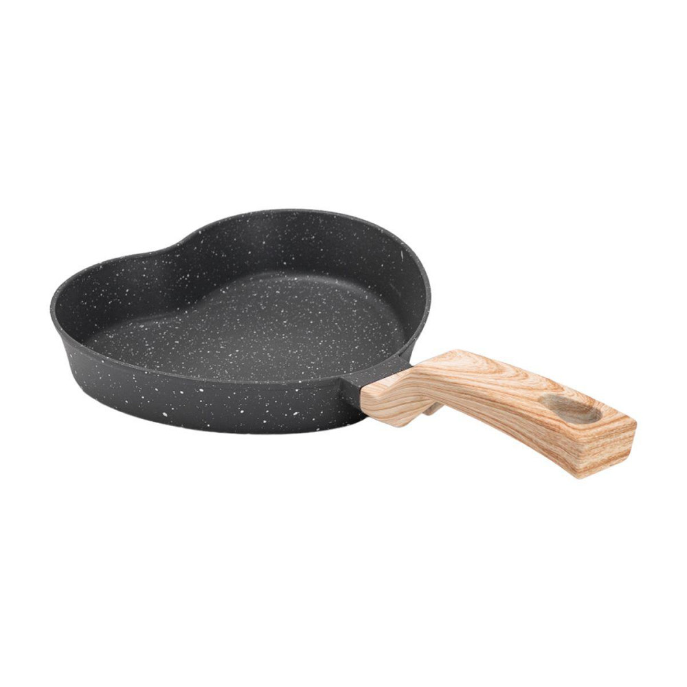 Сковорідка для омлету з антипригарним покриттям 16*13*5,3 см сіра HP39574C Київ - фото 2