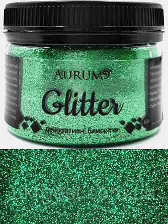 Гліттер смарагдовий №06 0.06кг AURUM Харків