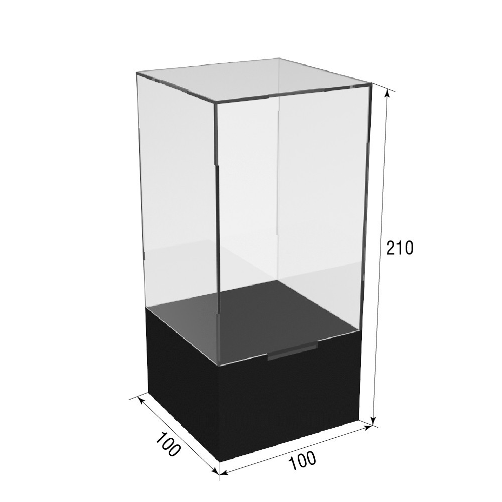 Коробка EKOSTAR с подставкой 100х100х210 Киев - изображение 3