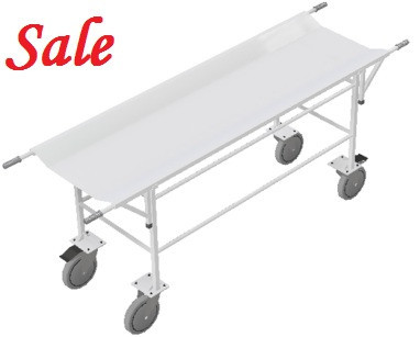 Візок-каталка анатомічний зі зйомним ношами АТОН ТПБ-ЗН Дніпро - фото 1