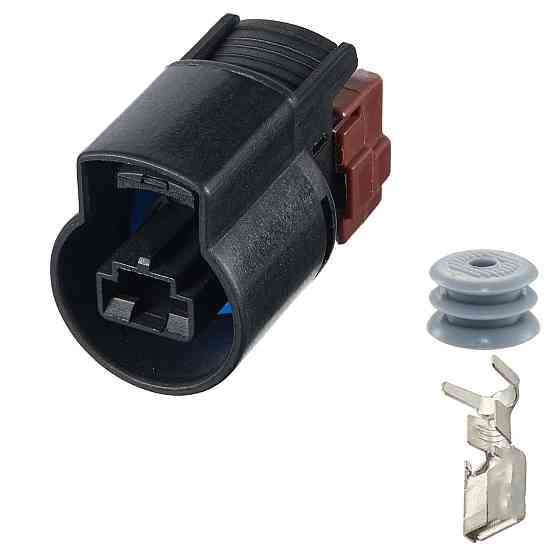 Роз'єм конектор 1-кон., Силовой Роз'єм Под Большое Сечение Провода, PK015-01027, KUM Корея Hyundai, Kia Київ