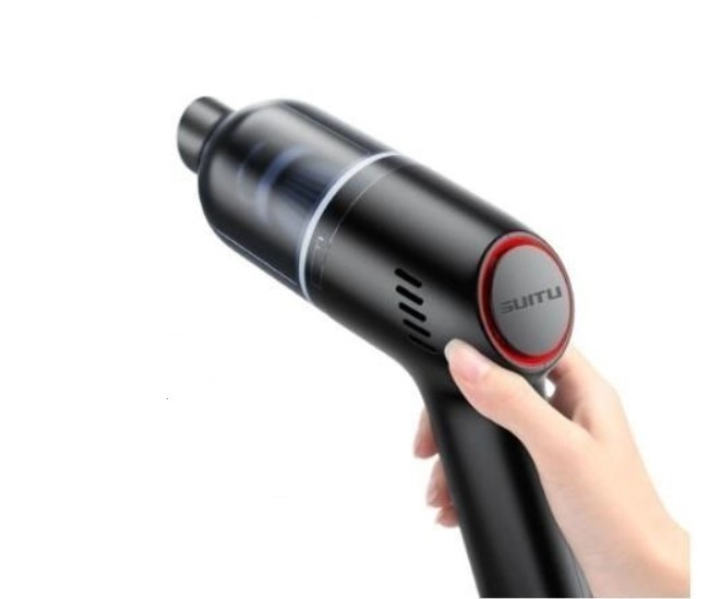 Пилосос автомобільний Car Vacuum LT-101C 9000PA, чорний Вінниця - фото 2