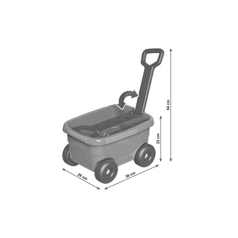 Дитячий конструктор "Візок" 1393TXK 50 деталей Вінниця - фото 6