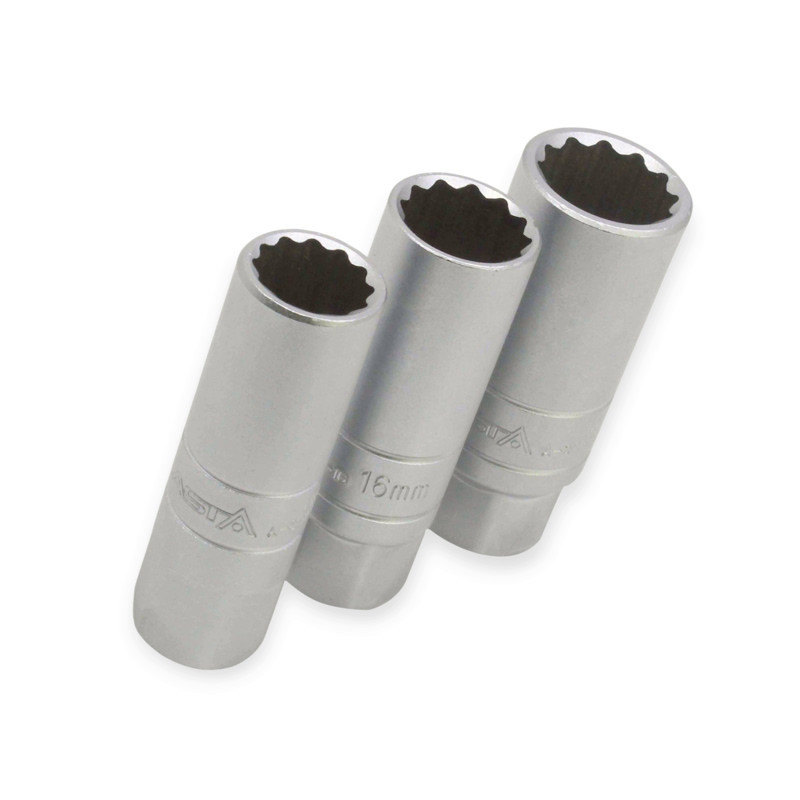 Головка свечная 3/8 14,16,18мм 3шт CrV Мукачево - изображение 4