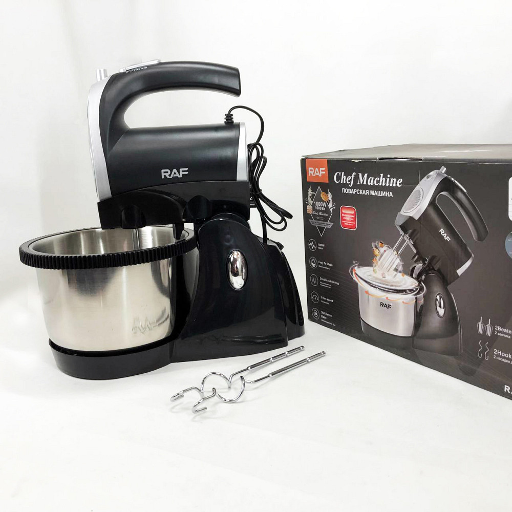 Побутовий міксер з віночками, Міксер віночок для дому, Міксер для крему меду Надійний кухні YU-61 Львів - фото 6