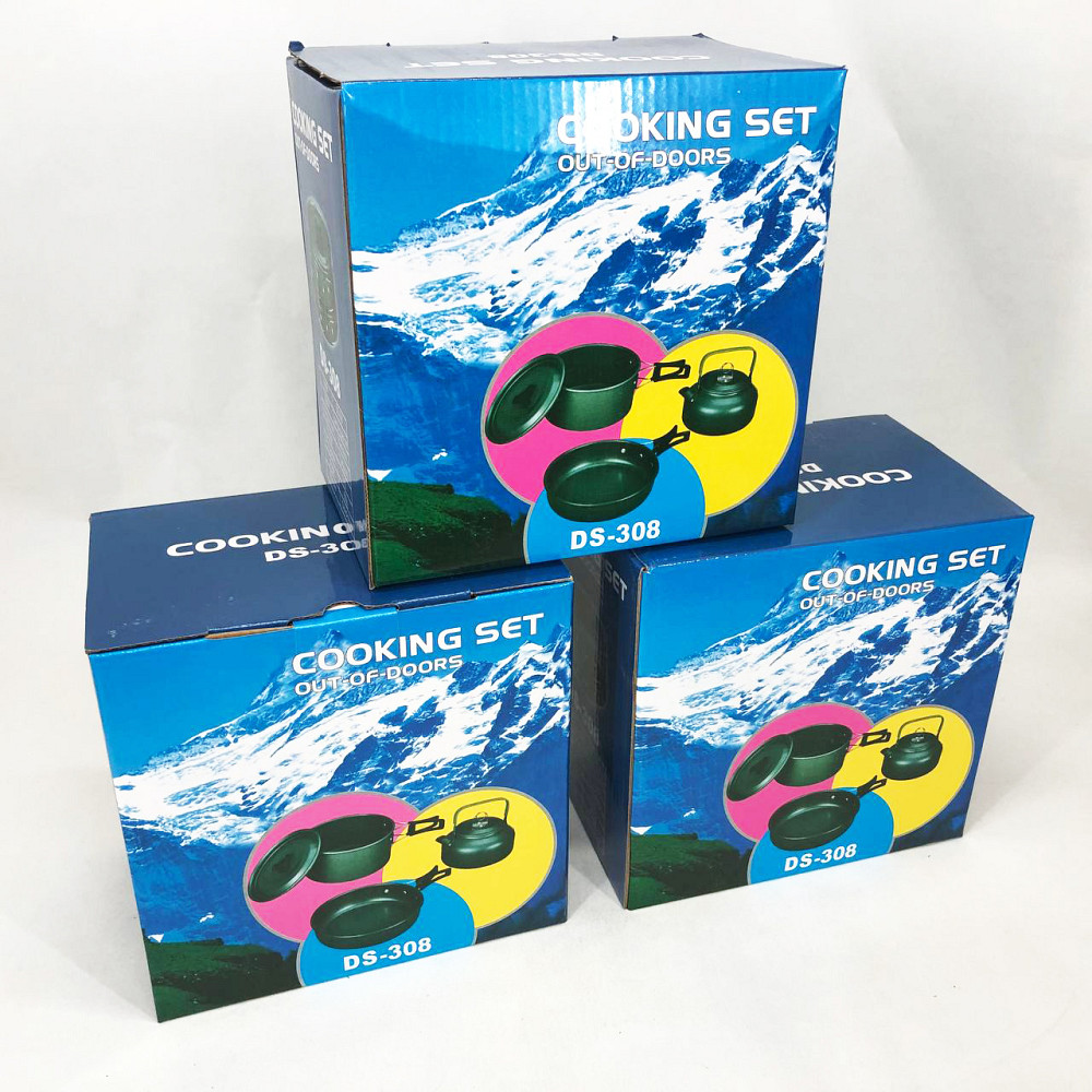 Набор посуды для городского пикника HALIN, Наборы столовой посуды для похода, Посуда в поход GX-16 Ивано-Франковск - изображение 1