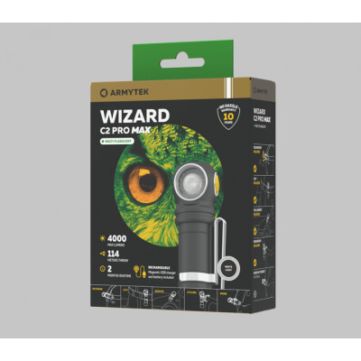 Ліхтар Armytek Wizard C2 Pro Max Marnet USB White (F06701C) Вінниця - фото 7