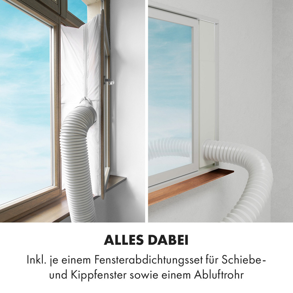 Мобильный кондиционер Metrobreeze New York 7k 7 000 BTU/2,1 кВт EEC Пульт дистанционного управления белый 7 Ровно - изображение 6