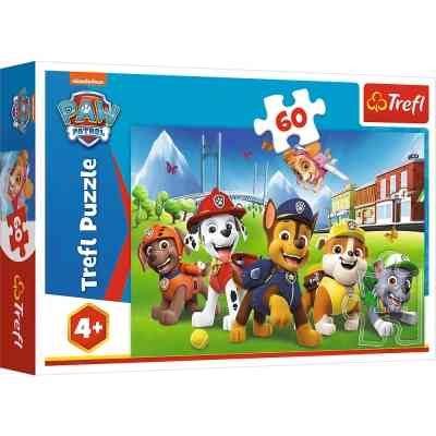 Пазл Trefl Paw Patrol Щенячий патруль на траві 60 елементів (5900511173758) Вінниця