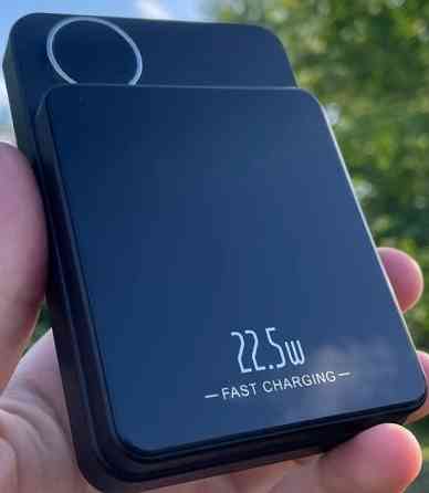 Магнитный беспроводной Павербанк 10 000 mAh – заряжай все! Киев
