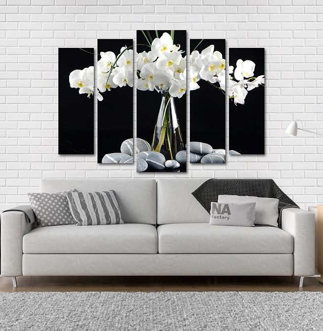 Модульная картина Цветы в вазе Art-42_5 Киев - изображение 2