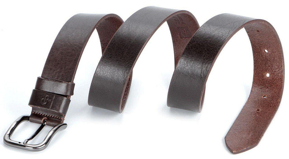 Ремінь чоловічий під джинси Коричневий (GRANDE PELLE) Київ - фото 2