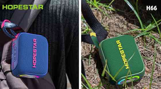 Колонка Bluetooth HOPESTAR H66 10W 360° звук IPX7 RGB. Харьков