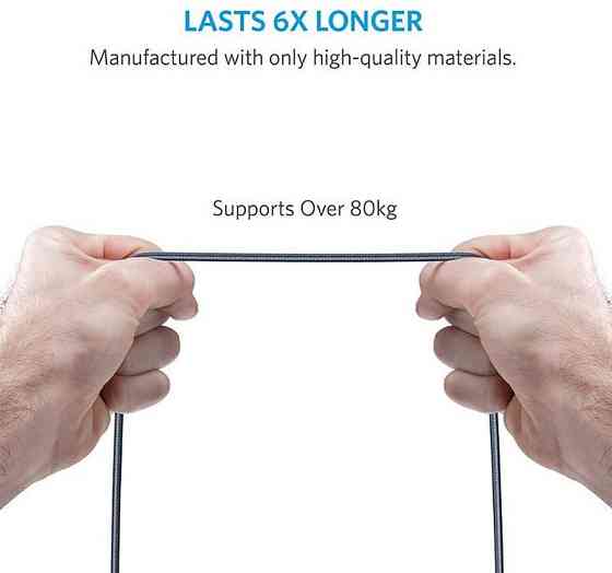 Кабель Anker Powerline Select+ Lightning - 1.8 м Black (6595749) Київ