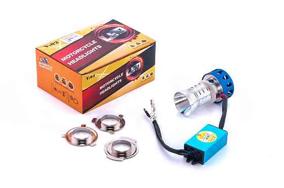 Лампа диодная универсальная с переходниками (12V 8W/16W) Мукачево