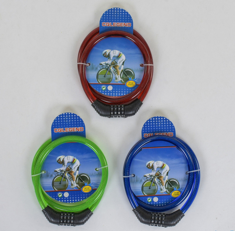 Велосипедный тросовый замок Киев - изображение 1