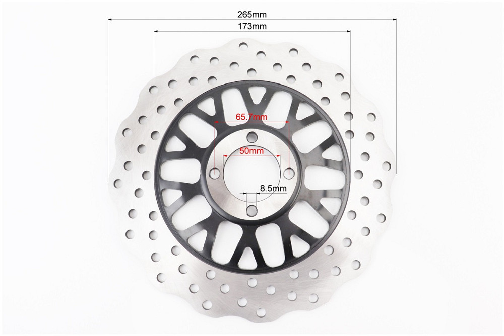 X-Road Light 200 Диск гальмівний передній D-265mm Київ - фото 2