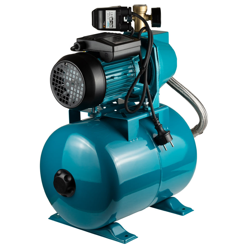 Aquatica Станция 1.1кВт Hmax 55м Qmax 60л/мин (самовсасывающий насос) 24л Украина AQUATICA JETa Коломыя - изображение 3