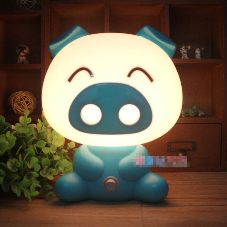 Светильник ночник Свинка Blue Винница - изображение 1