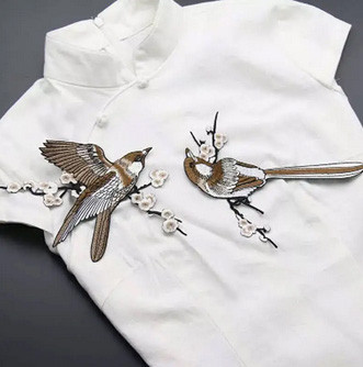 Аппликация для одежды Птицы Киев - изображение 1