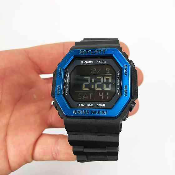 Часы тактические противоударные SKMEI 1988BU, Армейские часы противоударное, Лучшие IQ-771 военные часы Киев