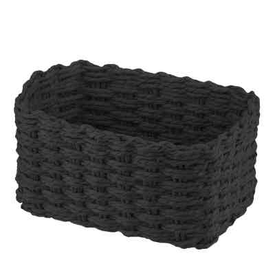 Кошик для зберігання Ardesto Prestigio Плетені Чорні 3 шт. 3.3 / 2.2 / 1.4 л (ARHC2505BL) Вінниця