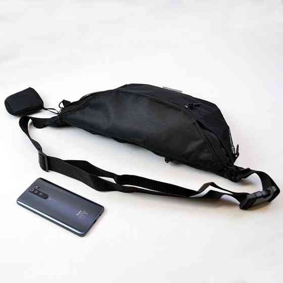 Чорна чоловіча бананка, Чоловіча бананка для хлопця для повсякденних справ LM-87 Київ