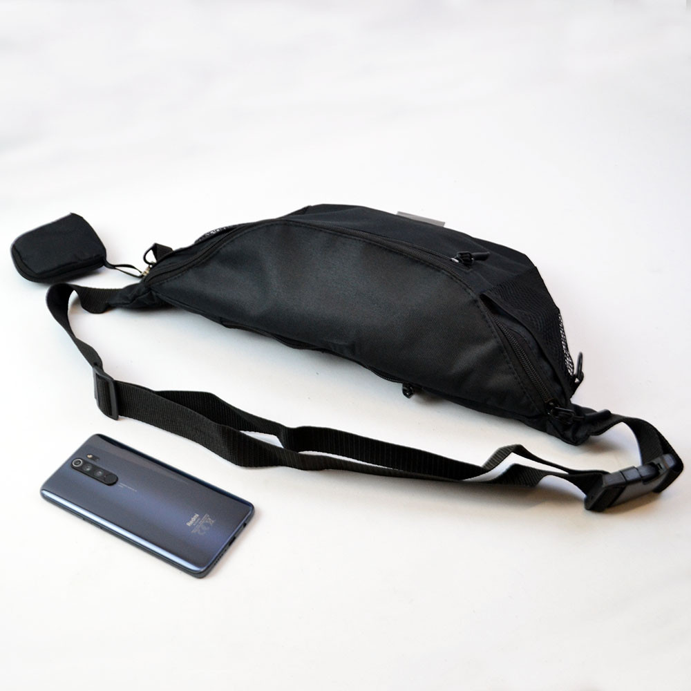 Мужская бананка на два отдела, Качественная сумка бананка Сумка мужская через плечо кожа LM-87 Киев - изображение 2