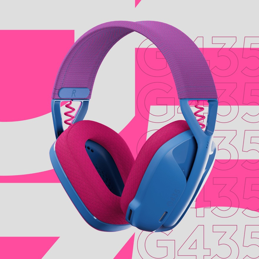 Bluetooth-гарнітура Logitech G435 Wireless Blue (981-001062) Синій Харьков - изображение 1