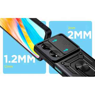 Чехол для мобильного телефона BeCover Military Oppo A60 Black (713078) Винница