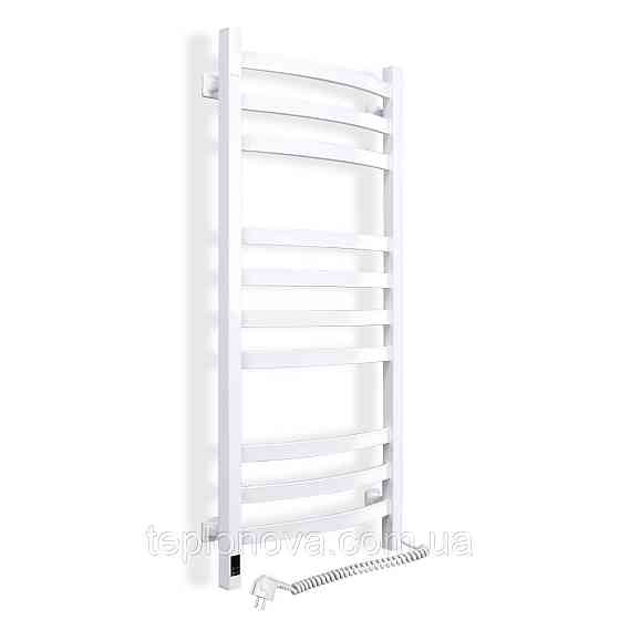 Сушарка для рушників електрична Navin Avalon 480х1000 Sensor права, біла Чернівці