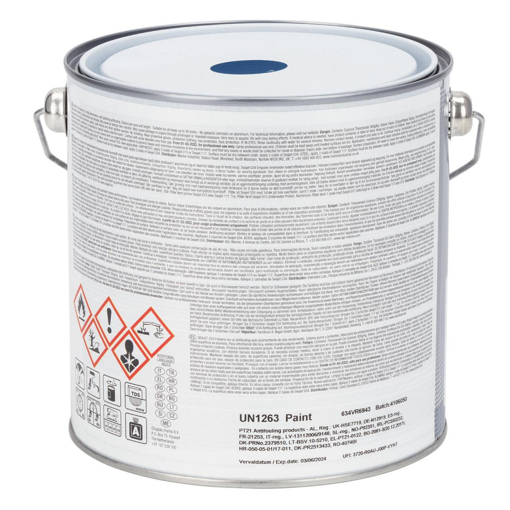 SEAJET 034 EMPEROR необмальовка з самополіруванням блакитна 2,5л Черкаси - фото 3