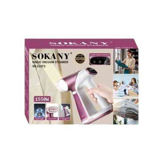 Ручной отпариватель SK-11072 компактный, быстрый пар, защита от перегрева, для одежды и тканей Одесса