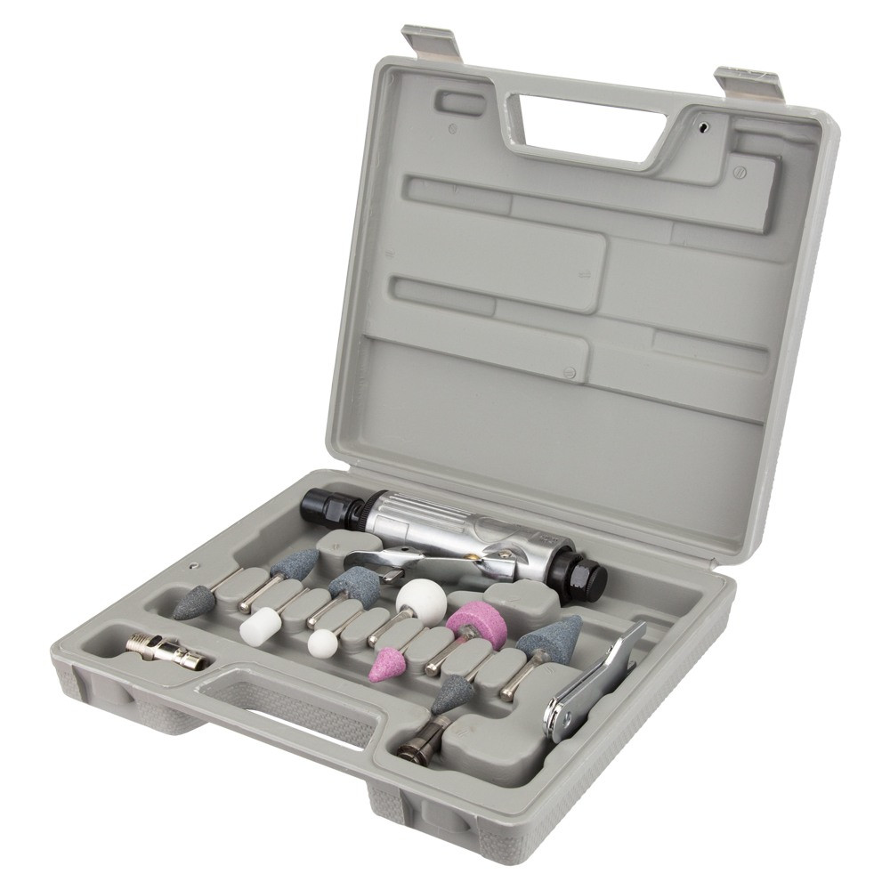 Sigma Шлифмашинка прямая пневматическая с аксессуарами в кейсе 25000об/мин SIGMA (6732851) Коломыя - изображение 1