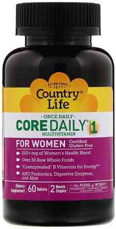 Вітаміни для жінок Country Life Multivitamins 60 таблеток Київ
