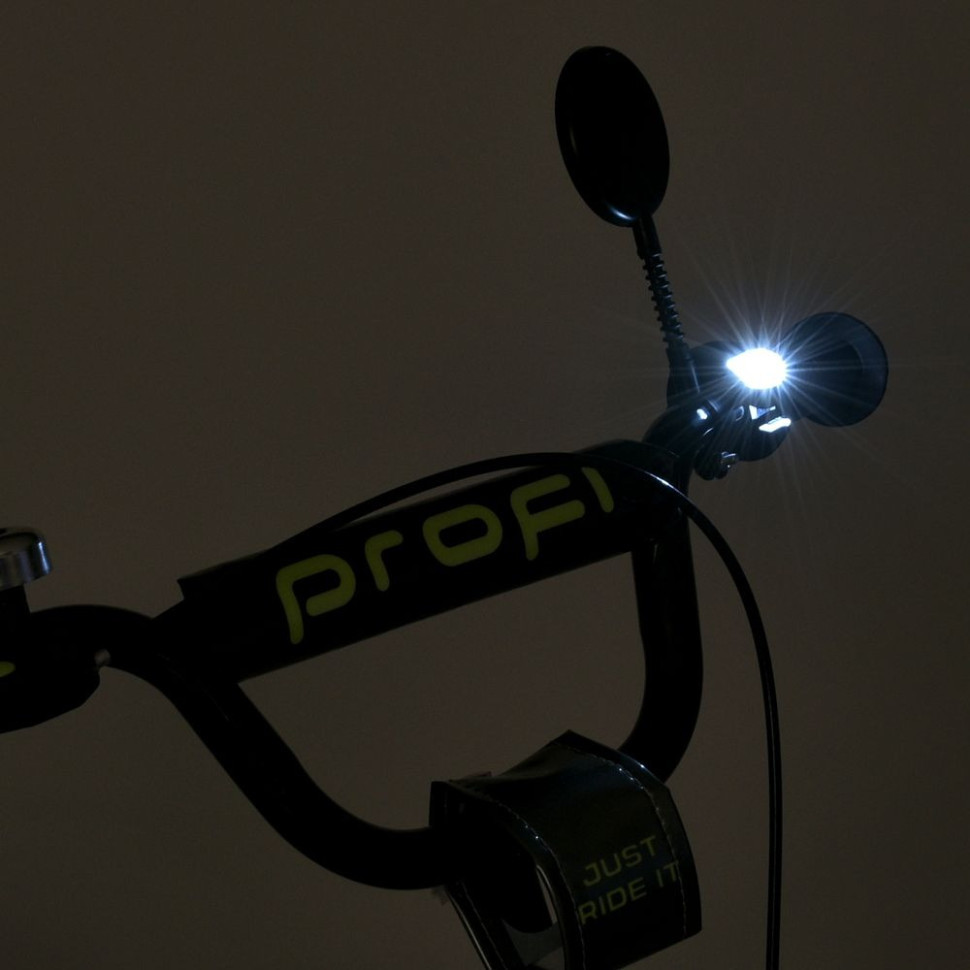 Велосипед дитячий MB 14014-1 колеса 14 дюймів, чорний Вінниця - фото 3