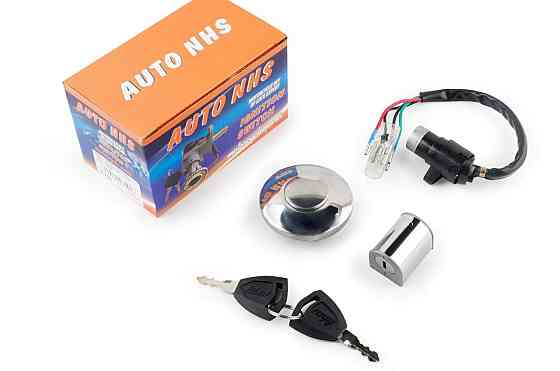 Замок запалювання (комплект) мопед Дельта (+кришка бака, стопор керма) Мукачево