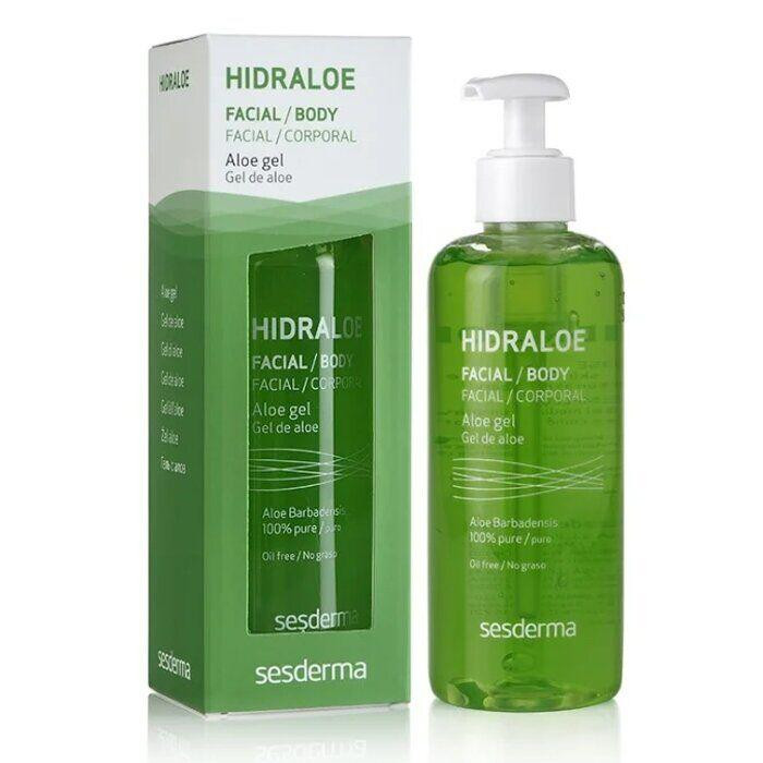 Сесдерма Hidraloe Заспокійливий гель для обличчя та тіла SesDerma Hidraloe Aloe Gel, 250 мл Дніпро - фото 1