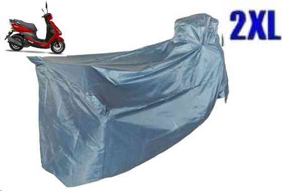 Чохол дощовик на скутер (синій, xxl) Мукачево