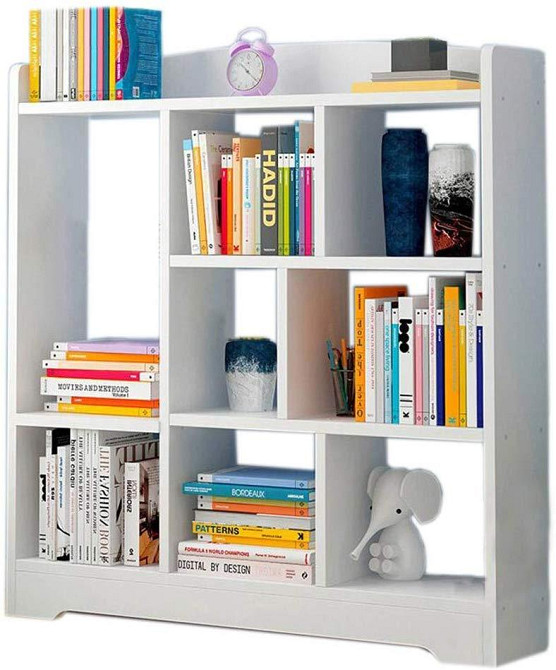 Книжковий стелаж "Свіфт 8" зефір Миколаїв - фото 1