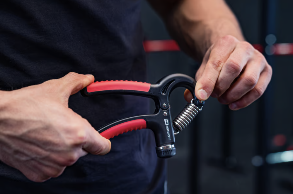 Регулируемый эспандер 5 60 кг для фитнеса силовых тренировок и укрепления мышц рук Hop-Sport 5-60кг Киев - изображение 16